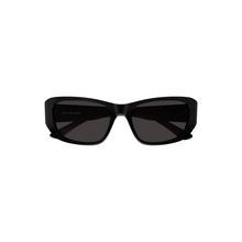 Carregar imagem no visualizador da galeria, Balenciaga Cat Eye Sunglasses Black Dark Grey