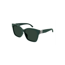 Carregar imagem no visualizador da galeria, Balenciaga Cat Eye Sunglasses Green