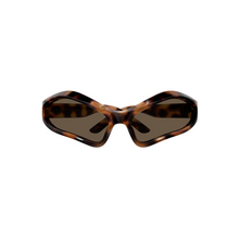 Carregar imagem no visualizador da galeria, Balenciaga Extreme Sunglasses Havana Brown