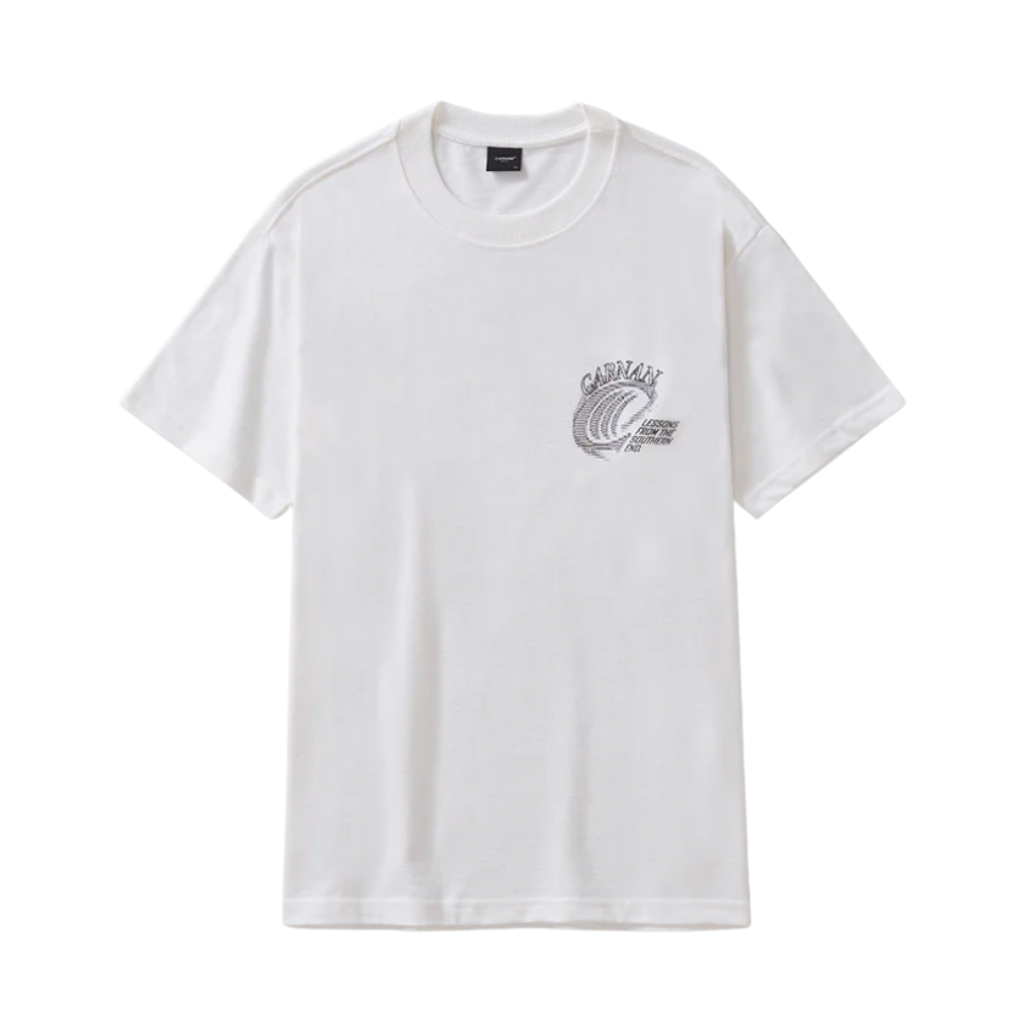 Camiseta Classic Carnan Ski Pixel Off White