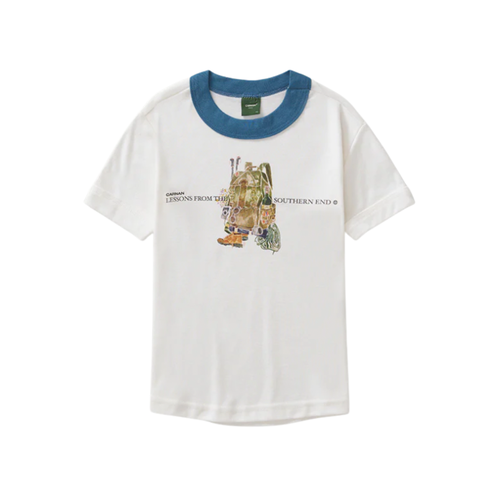 Camiseta Baby Carnan Backpack Off White