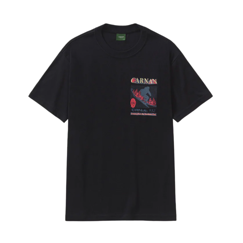 Camiseta Heavy Carnan Lettering Preta