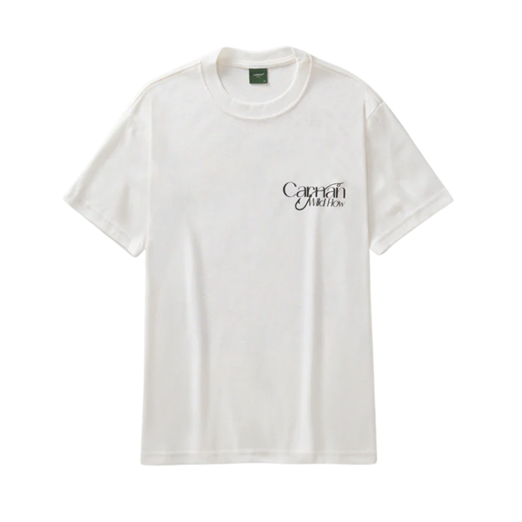 Camiseta Heavy Carnan Fish Off White