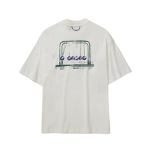 Carregar imagem no visualizador da galeria, Camiseta Boxy Quadro Creations Cradle Off White