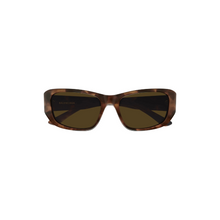 Carregar imagem no visualizador da galeria, Balenciaga Cat Eye Sunglasses Havana Brown
