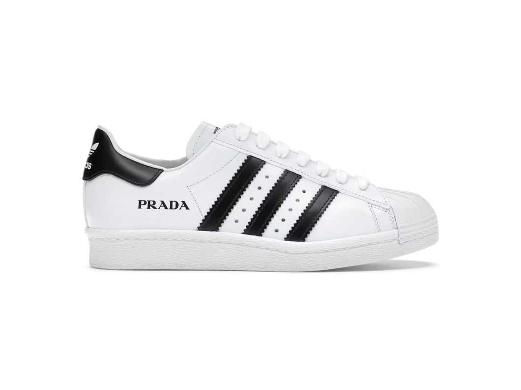 Adidas Superstar Prada White Black