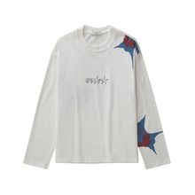 Carregar imagem no visualizador da galeria, Camiseta Boxy Manga Longa Carnan Star Off White
