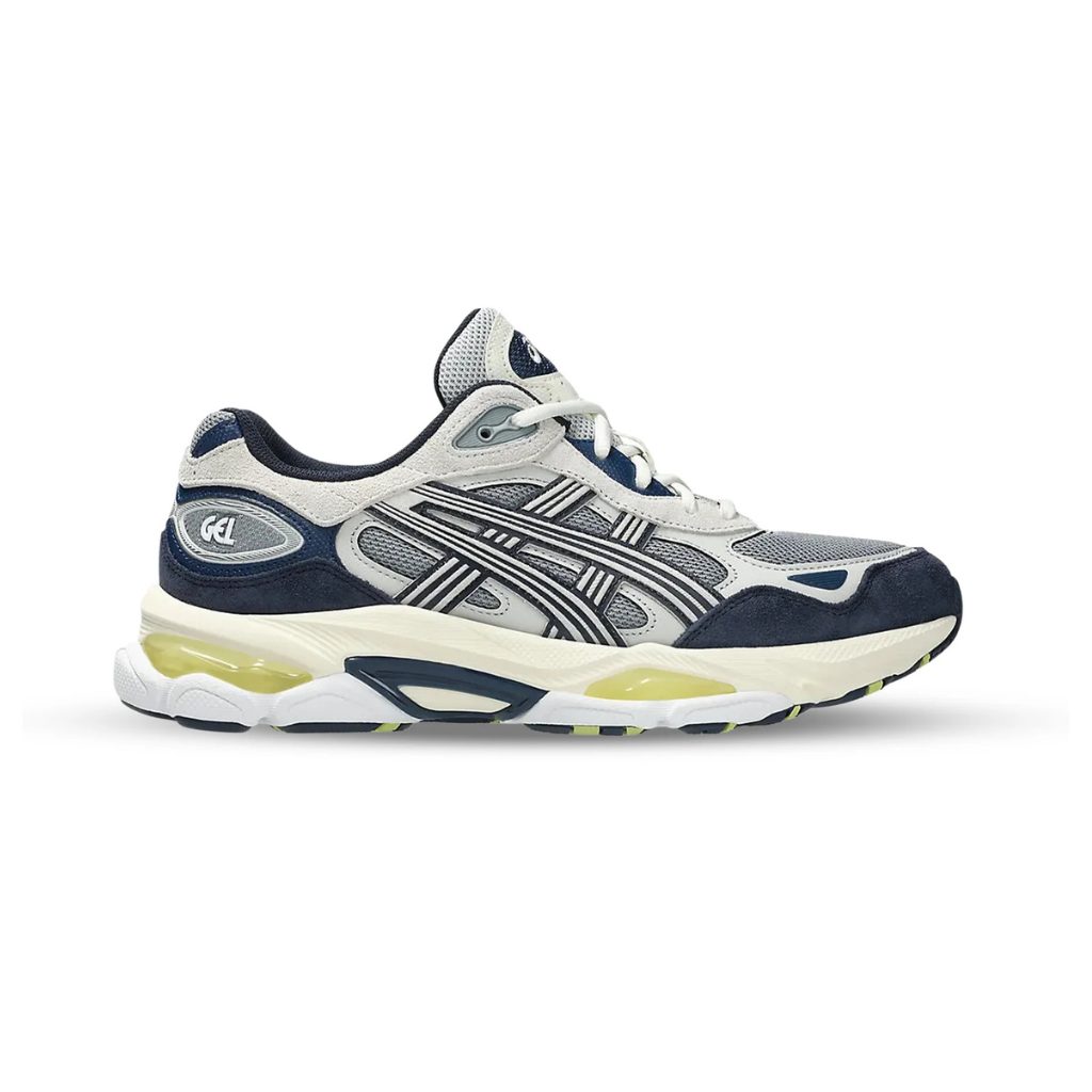 ASICS　アシックス　GEL-NYC　2026-A-EUA36820　24.0 Asics GEL-NYC 2.0 Grey/Silver Blue – Oak Peak