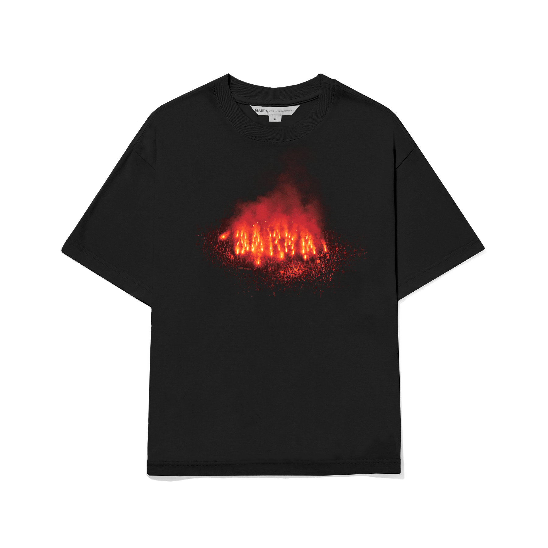 Camiseta Barra Crew Organizada Preta