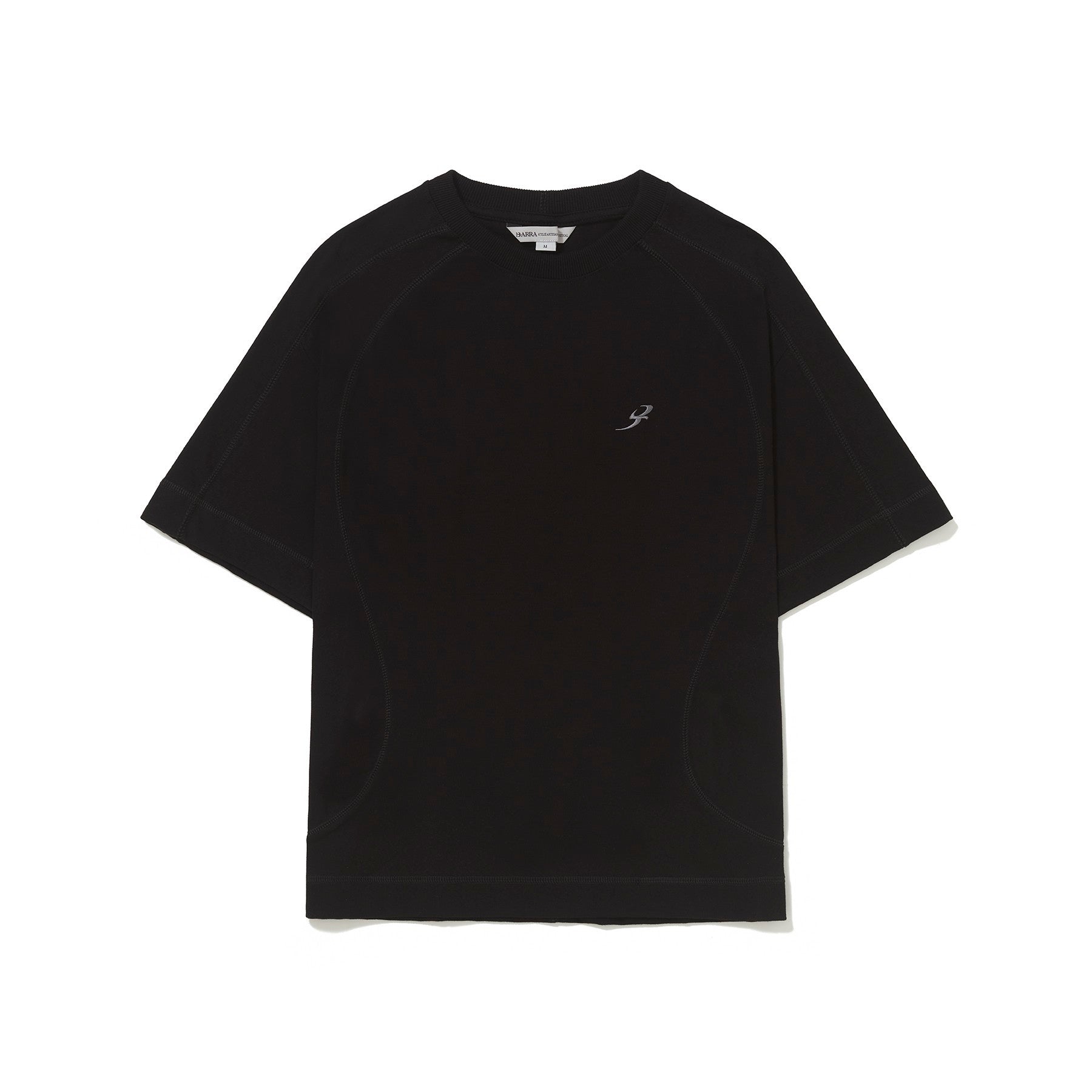 Camiseta Barra Crew Recortada B Garça 26.2 Preta