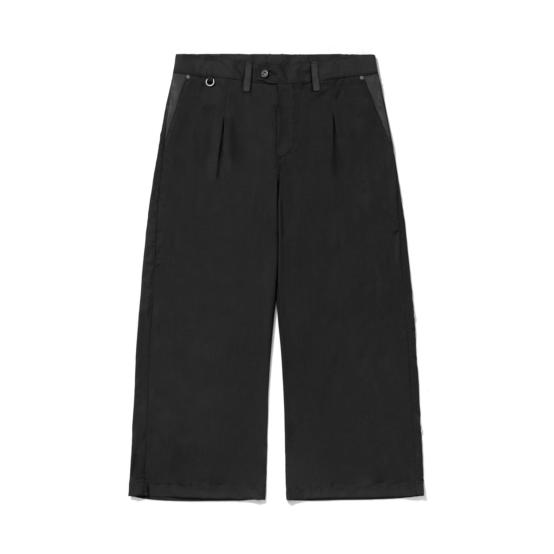 Calça Sarja Barra Crew Reta Preta