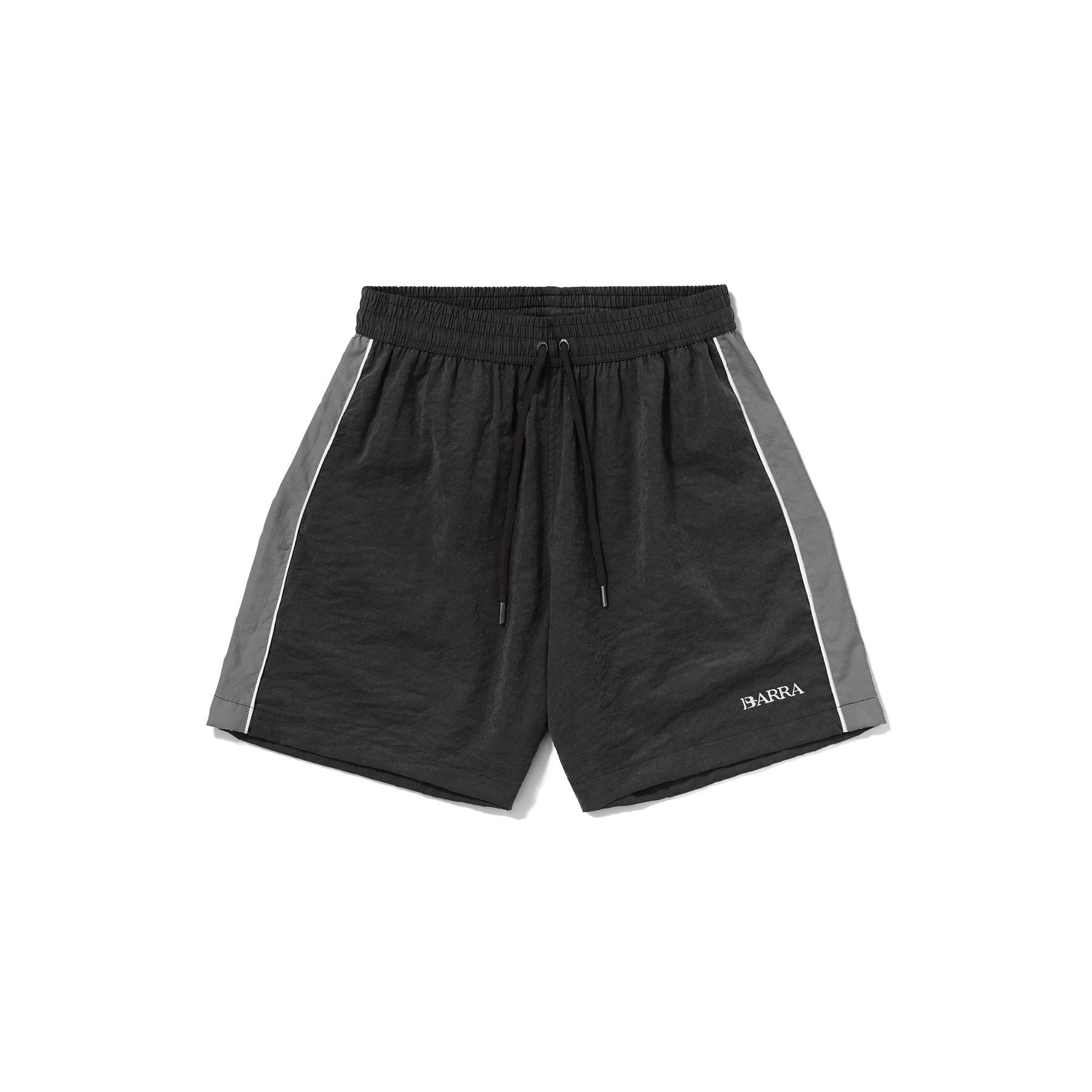Short Esportivo Barra Crew Classico Preto