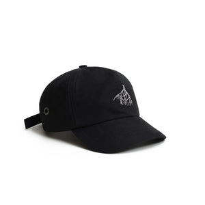Boné Six Panel Barra Crew Rizoma Preto