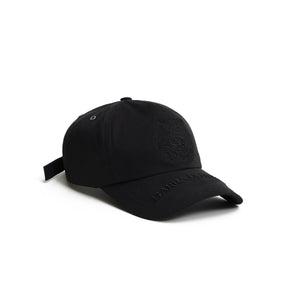 Boné Six Panel Barra Crew Brasão Preto