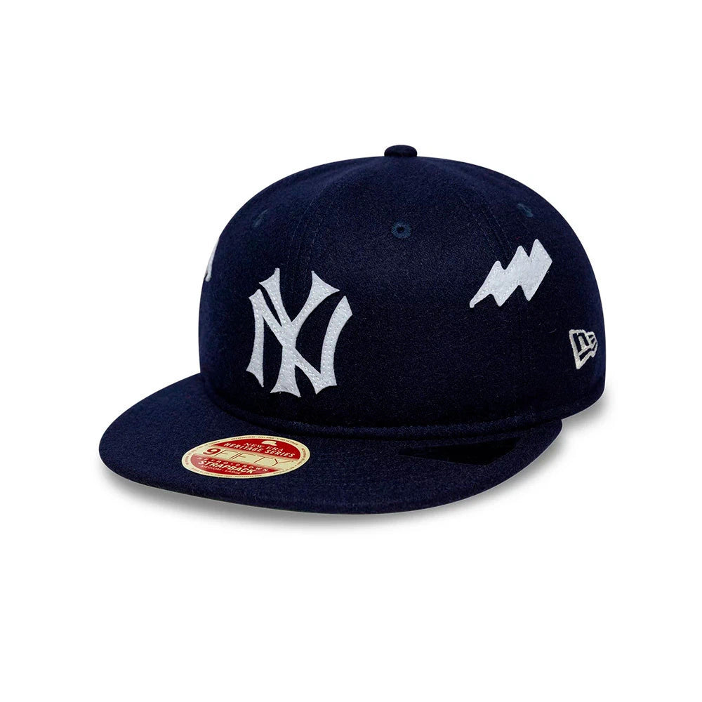 Boné New Era Heritage Retro Crown 9FIFTY MLB New York Yankees Azul Marinho