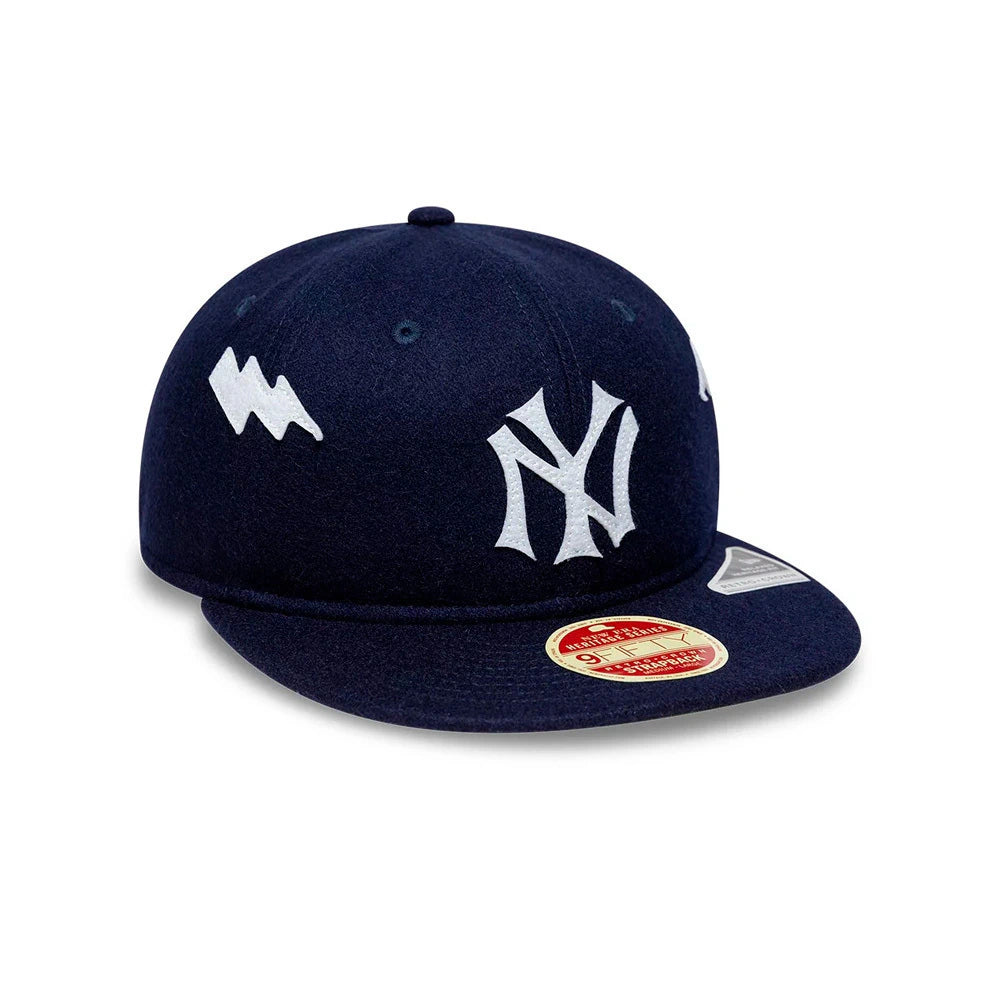 Boné New Era Heritage Retro Crown 9FIFTY MLB New York Yankees Azul Marinho