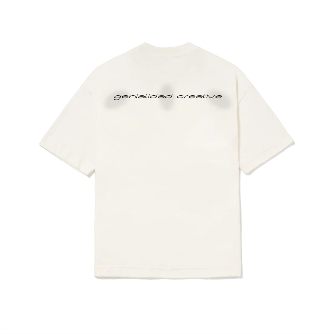 Camiseta Regular Elo em Comum Bass Off White