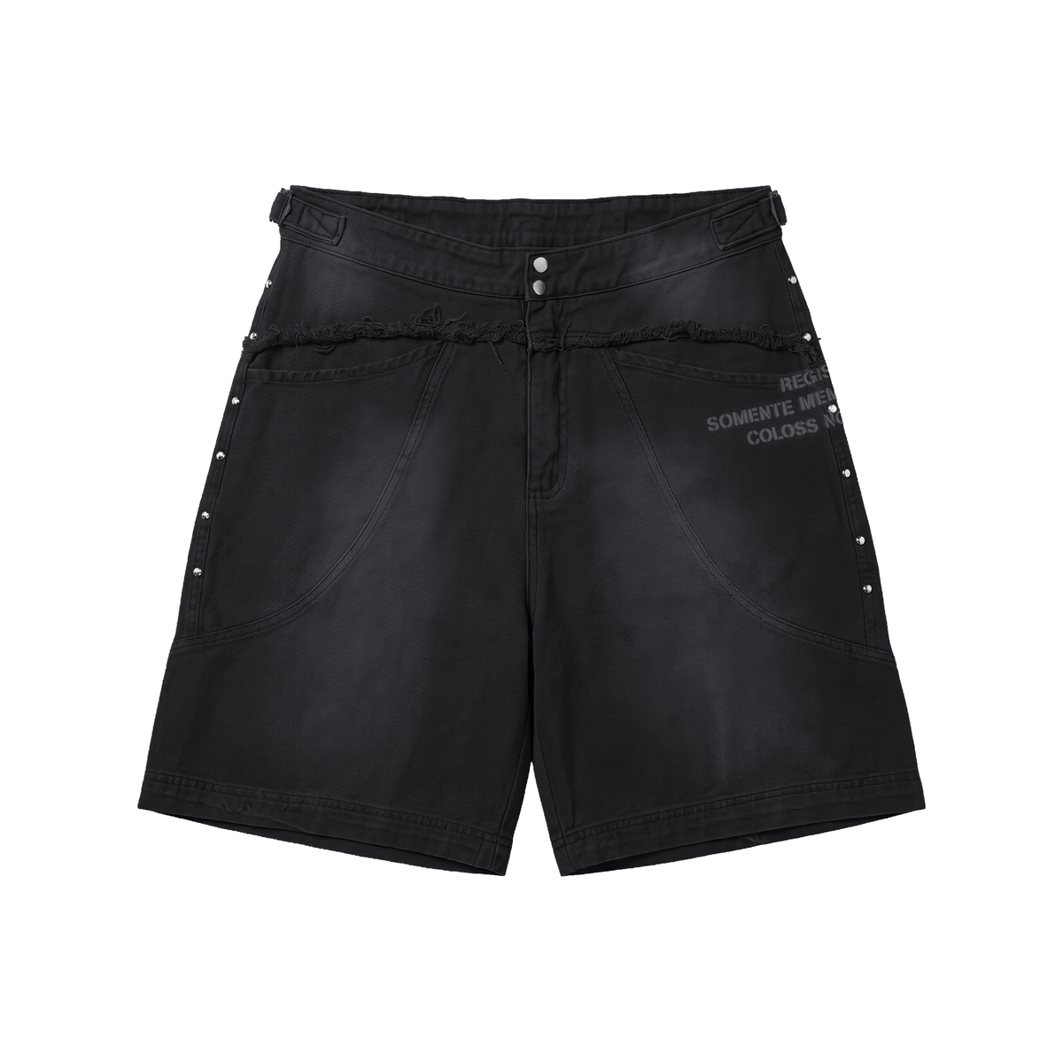 Short Sarja Elo em Comum Surplus Stencil Preto