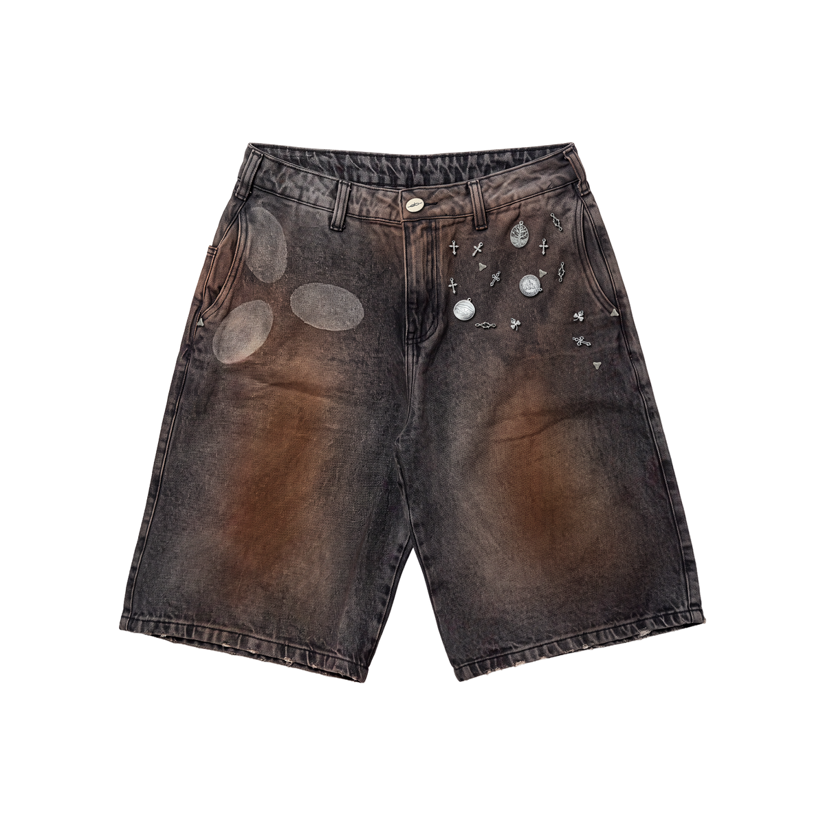Short Jeans Elo em Comum Ozzy Marrom