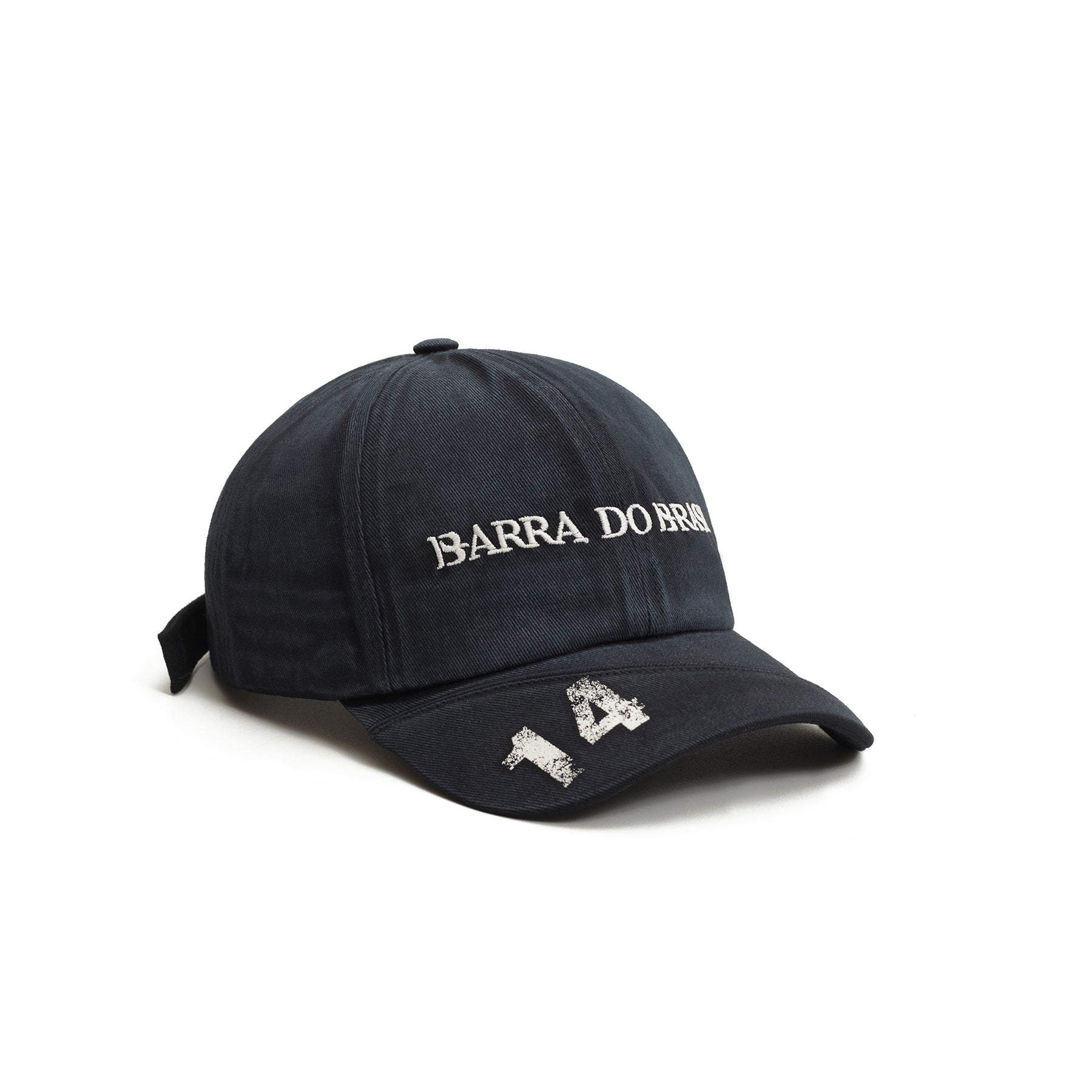 Boné Six Panel Barra Crew Barra do Brasil Souvenir Preto Estonado