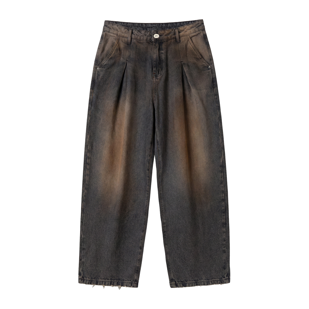 Calça Jeans Baggy Elo em Comum Fade Marrom