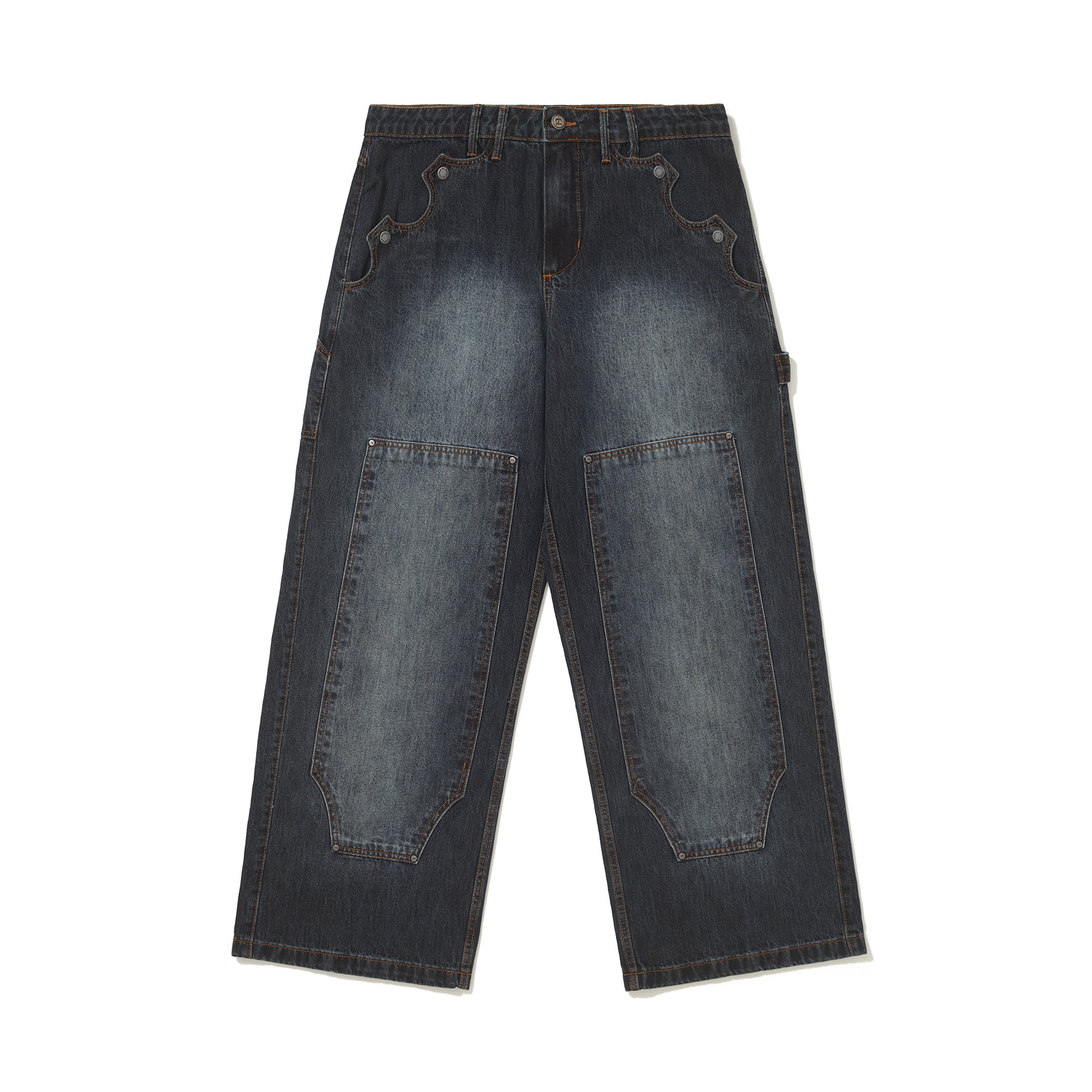 Calça Jeans Barra Crew Carpinteiro Azul