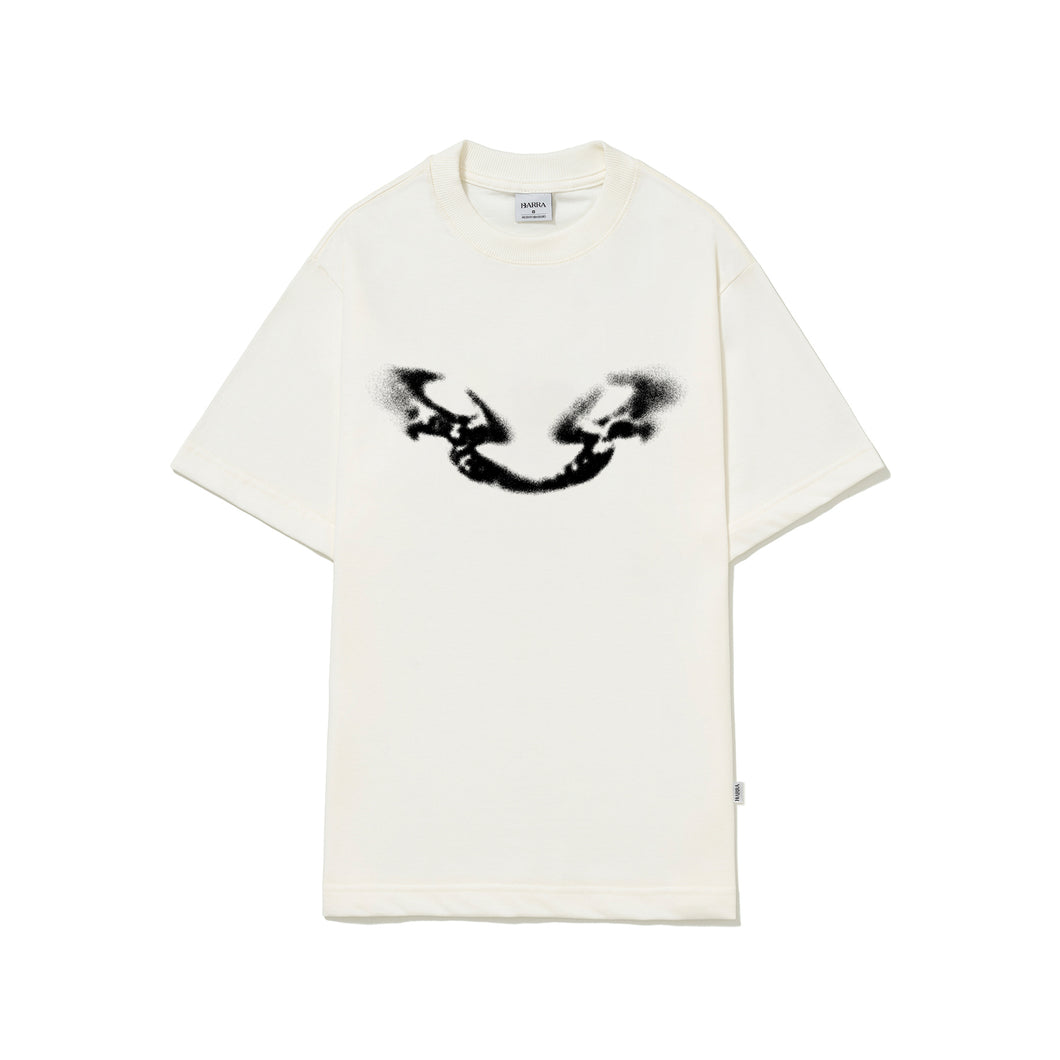 Camiseta Barra Crew B Reflexo Espectro Off White
