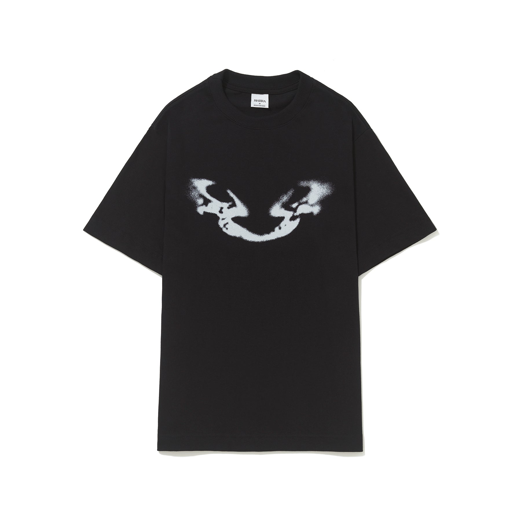 Camiseta Barra Crew B Reflexo Espectro Preta