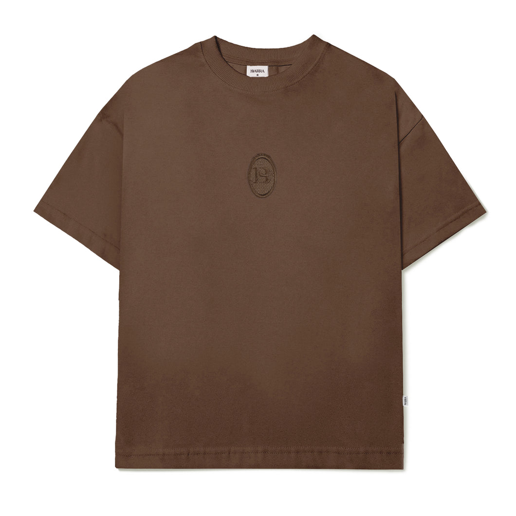Camiseta Barra Crew Atelie Marrom