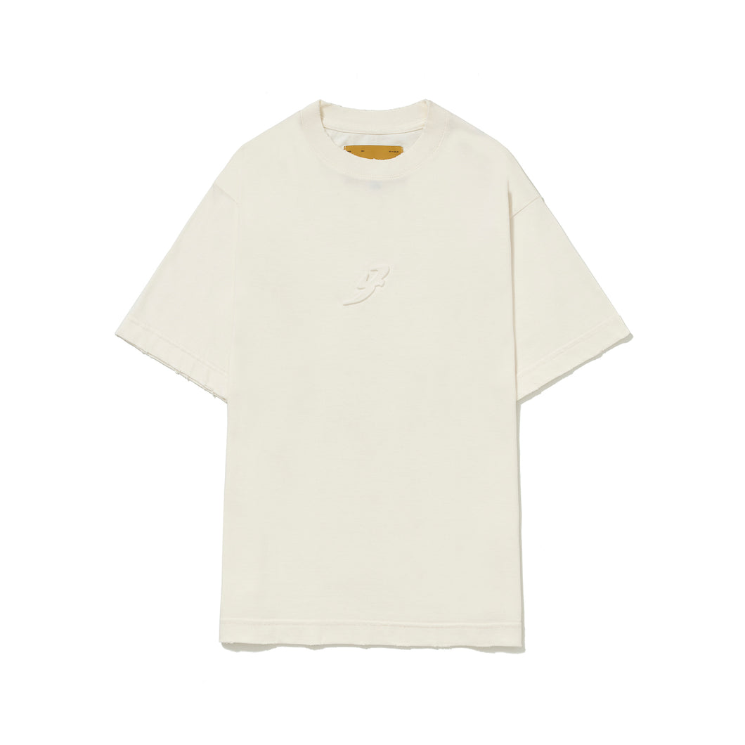 Camiseta Barra Crew B Garça Alto Relevo Puida Off White