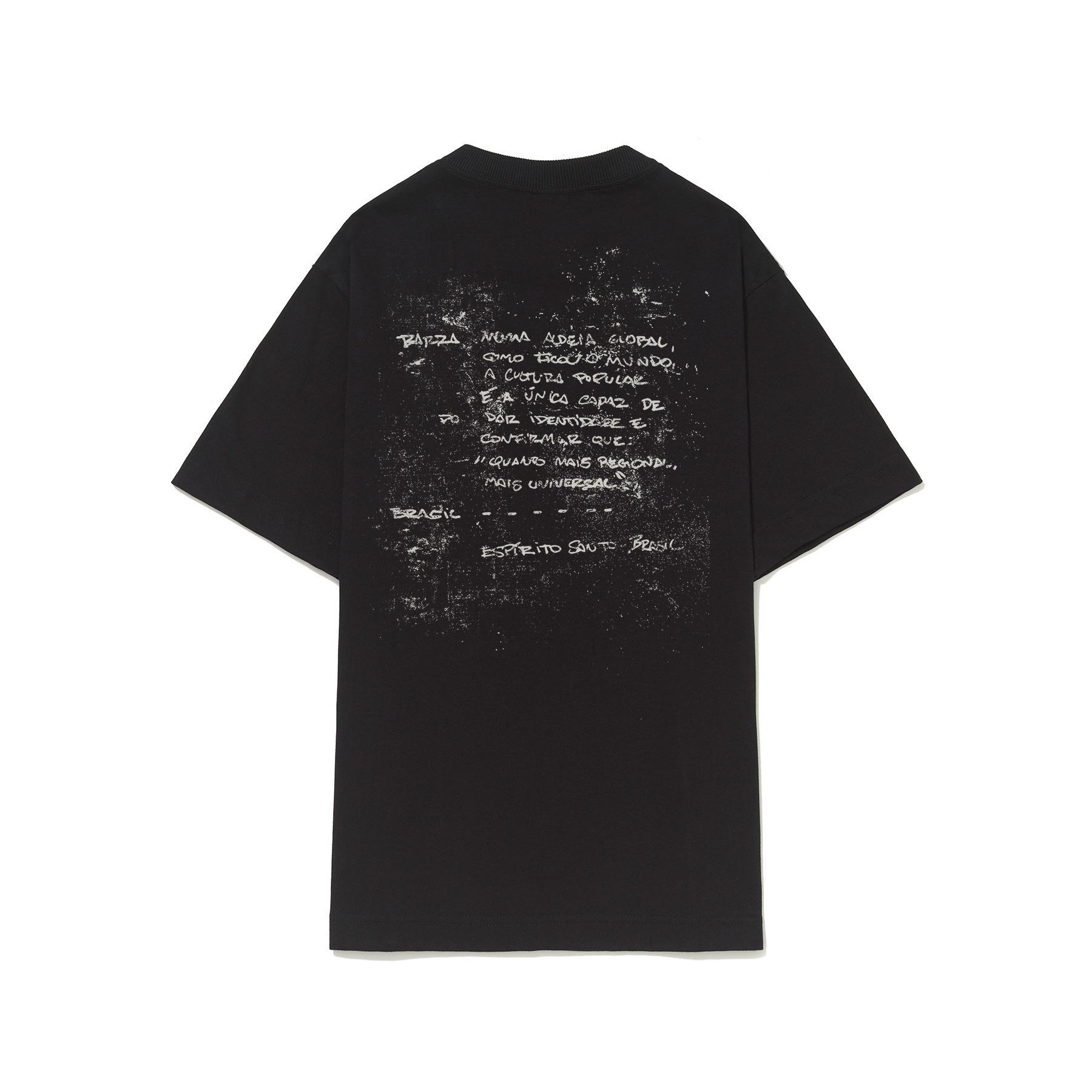 Camiseta Barra Crew Lirica Preta