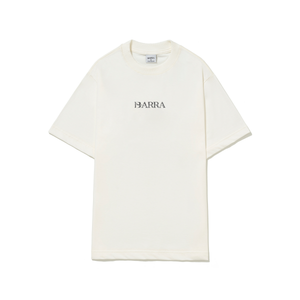 Camiseta Barra Crew Logo Constelação Off White