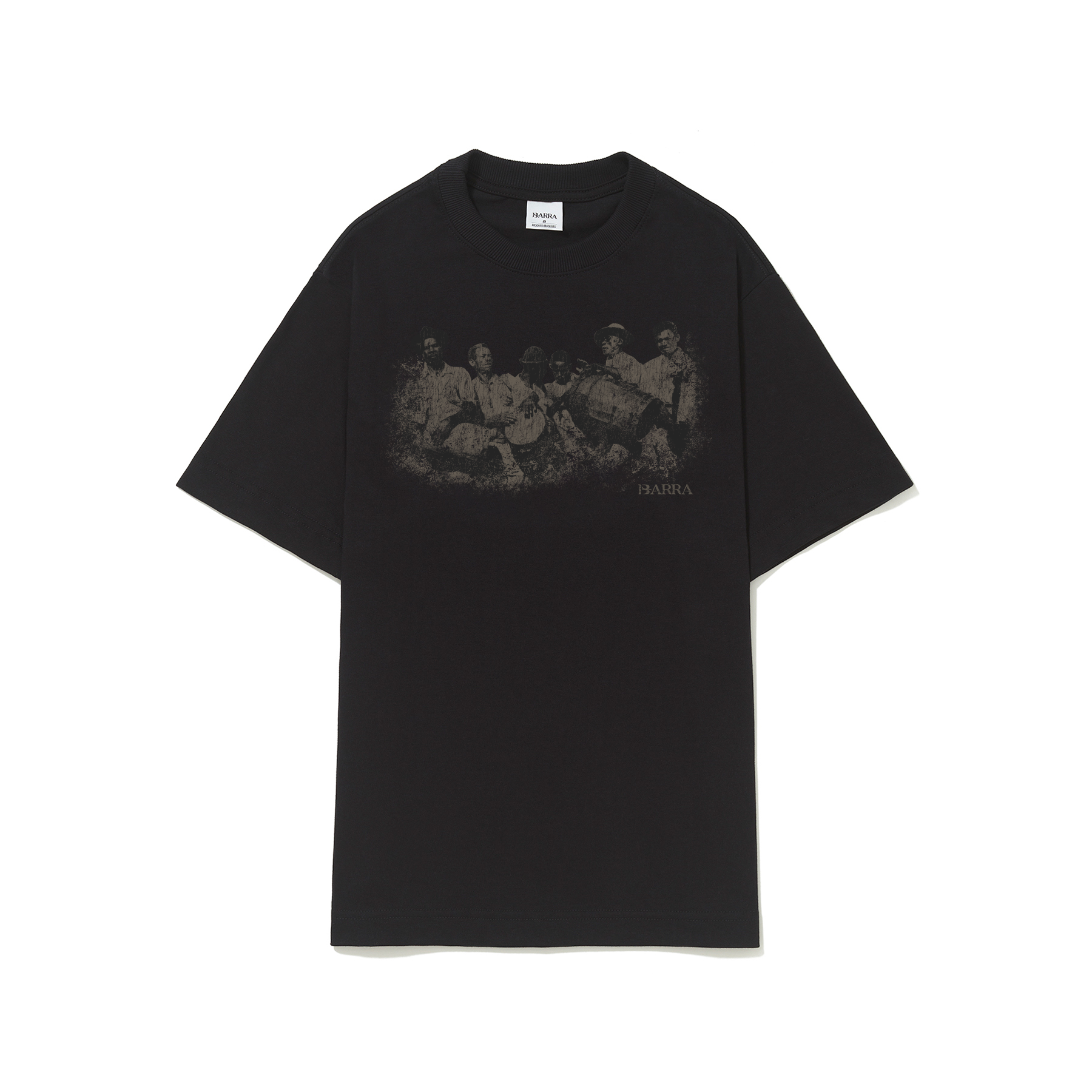 Camiseta Barra Crew Congada Preta
