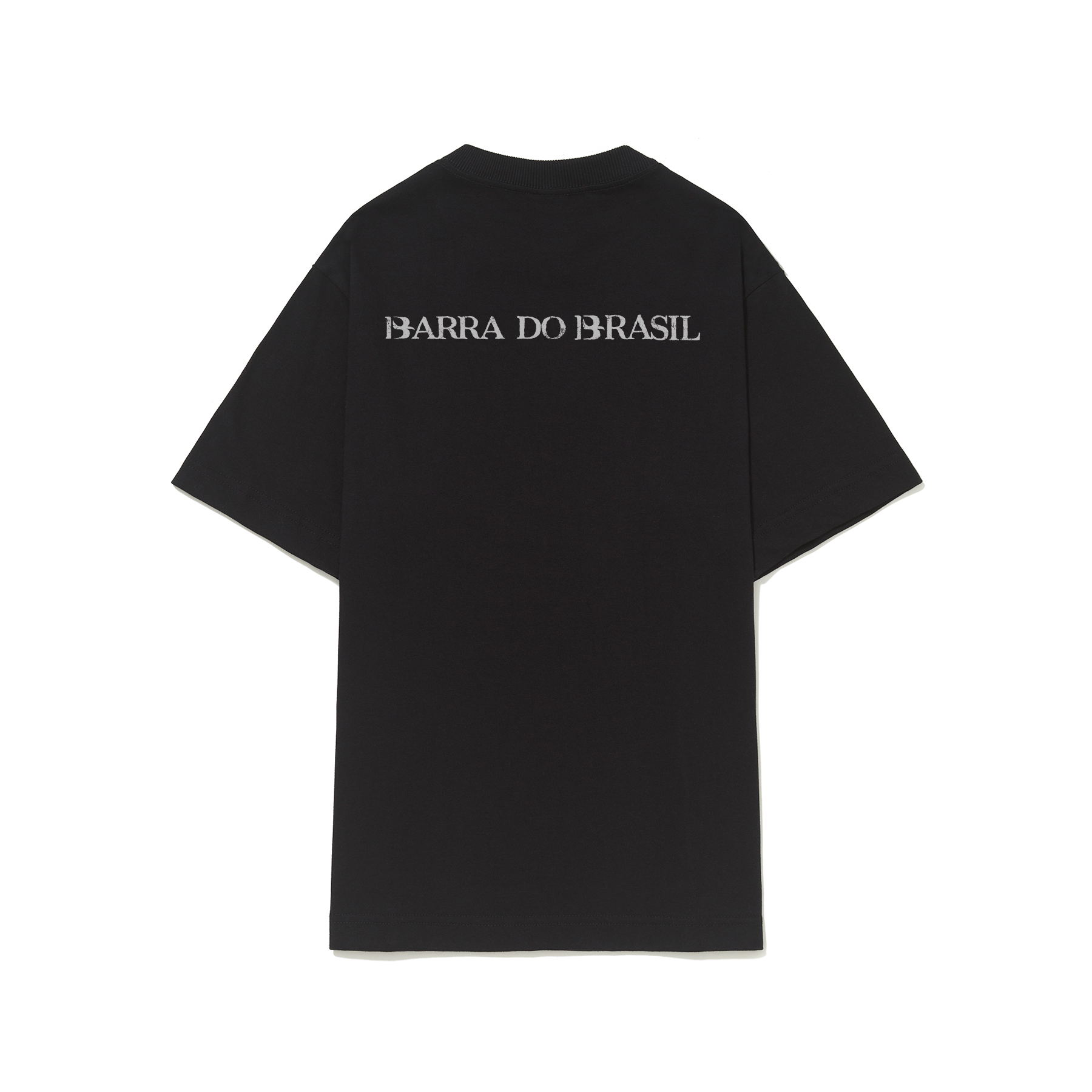 Camiseta Barra Crew Ambiente Mangue Preta