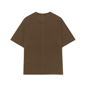Camiseta Barra Crew Goods Patch Marrom Estonada