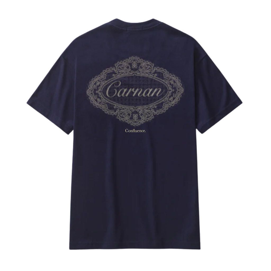 Camiseta Heavy Carnan Lace Stamp Azul Marinho