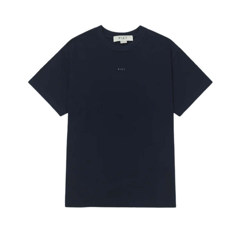 Camiseta Piet Logo Azul-Marinho