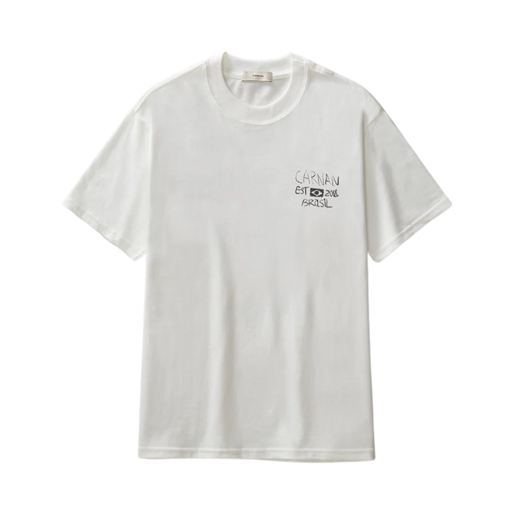 Camiseta Carnan Unfolding Off White