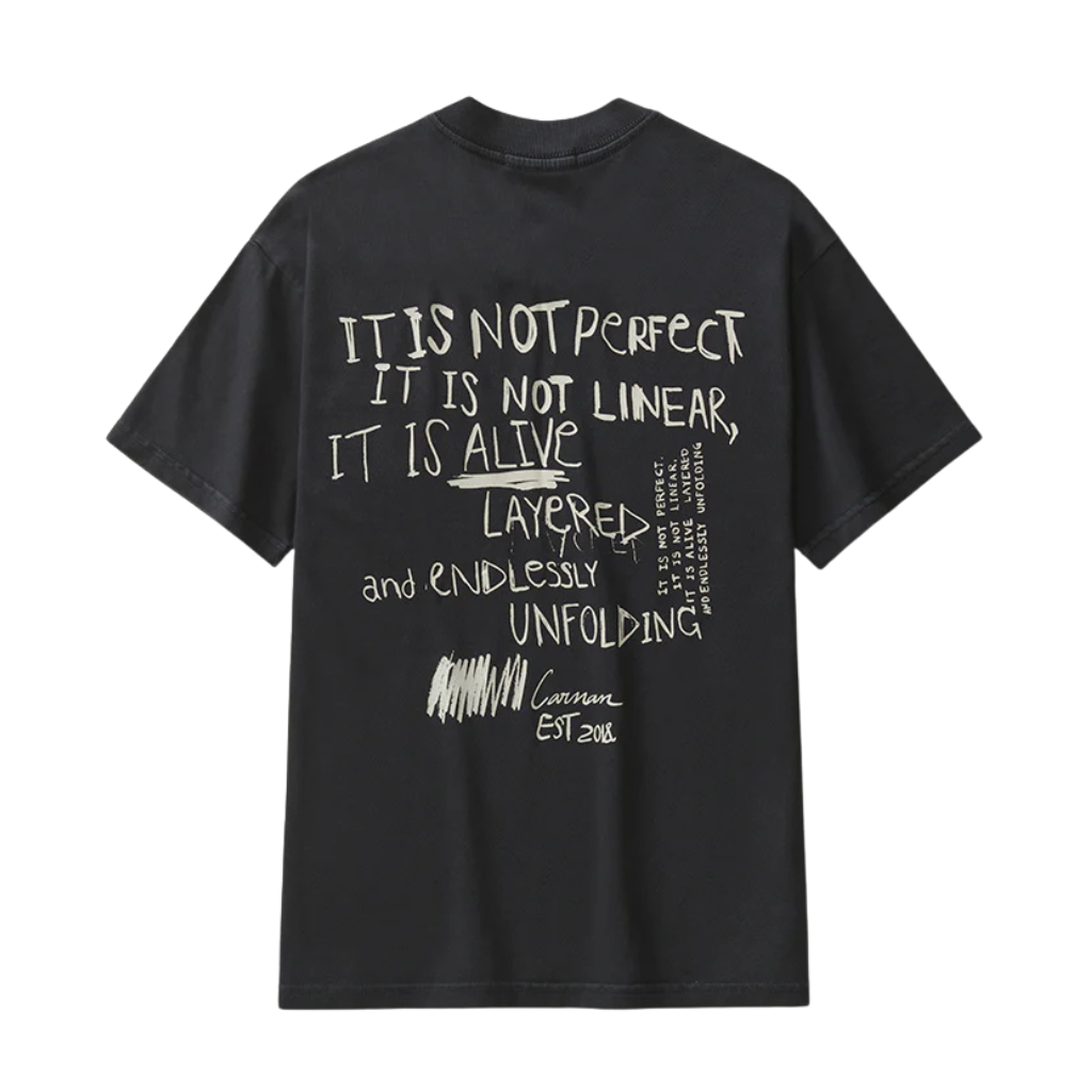 Camiseta Carnan Unfolding Preta