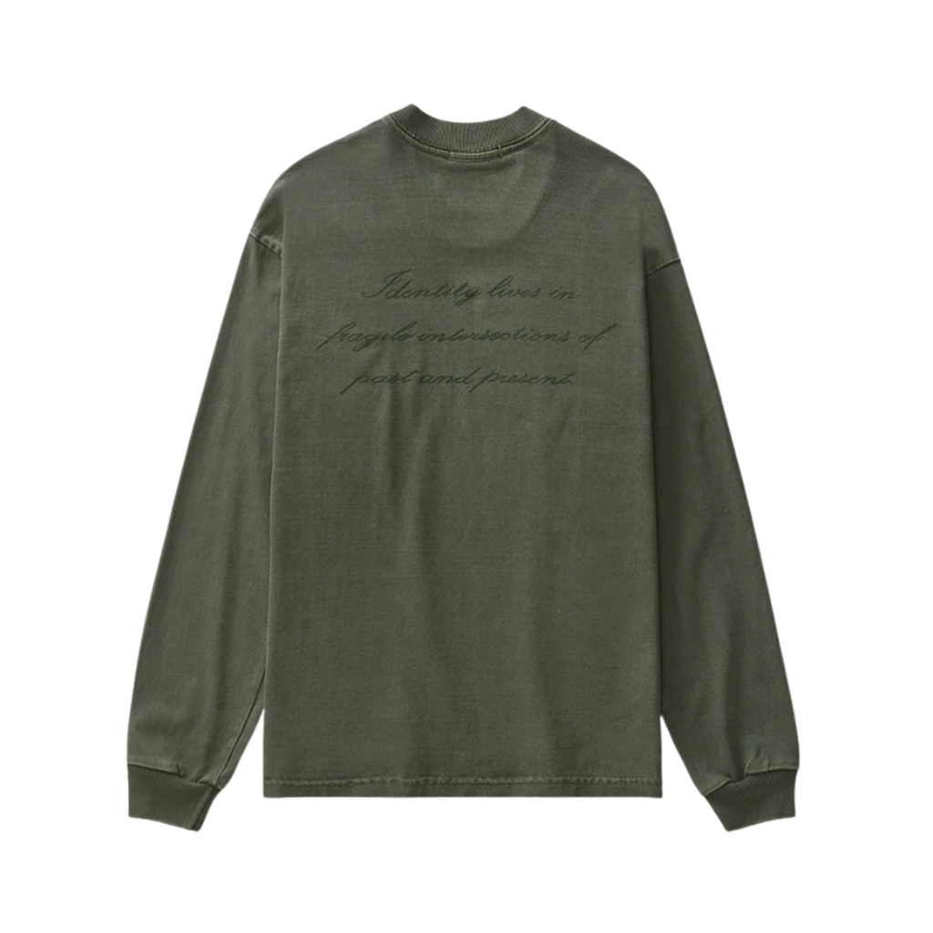 Camisa Manga Longa Carnan Swan Verde Estonada