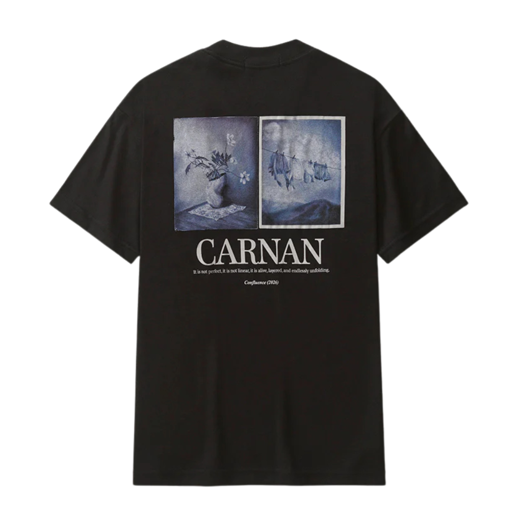 Camiseta Heavy Carnan Portrait Preta