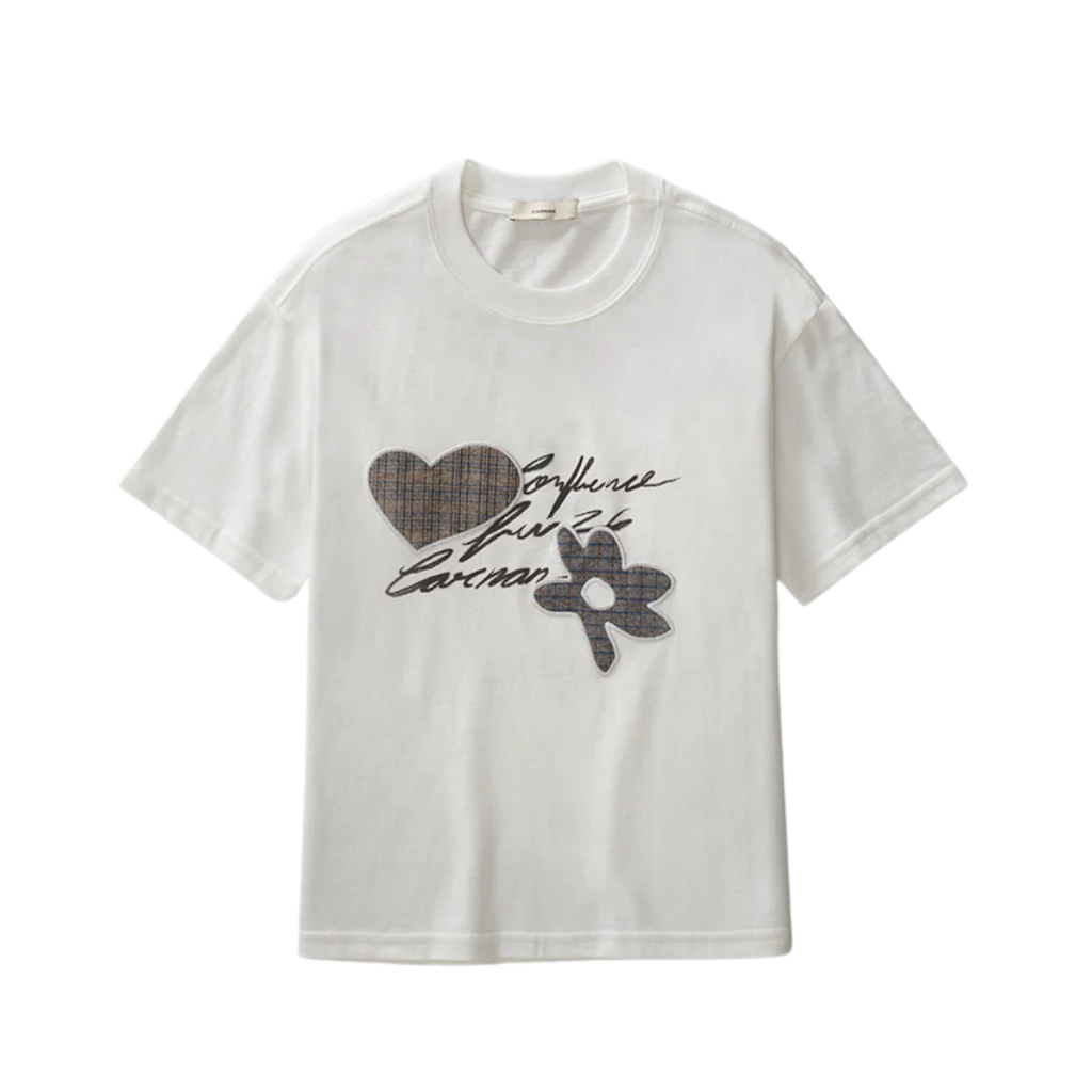 Camiseta Premium Carnan Patch Off White