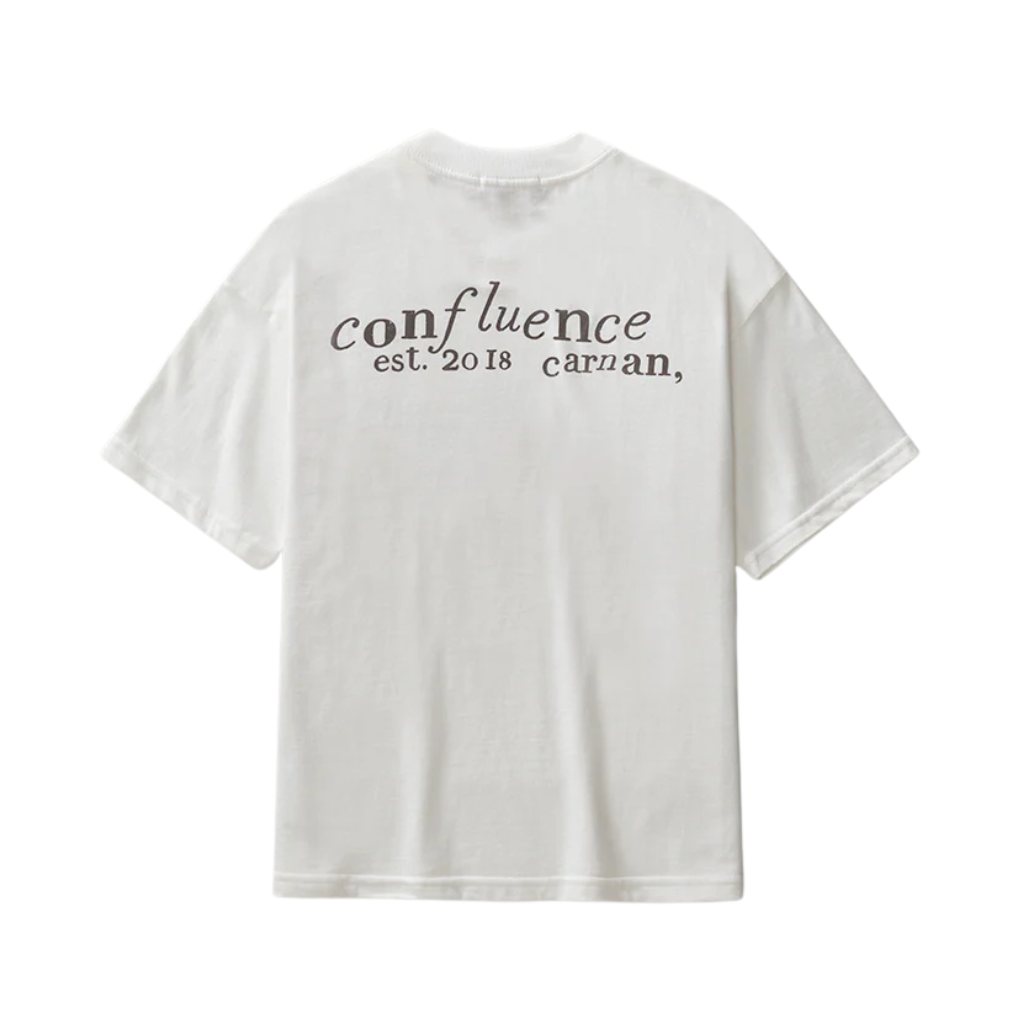 Camiseta Boxy Carnan Labels Off White