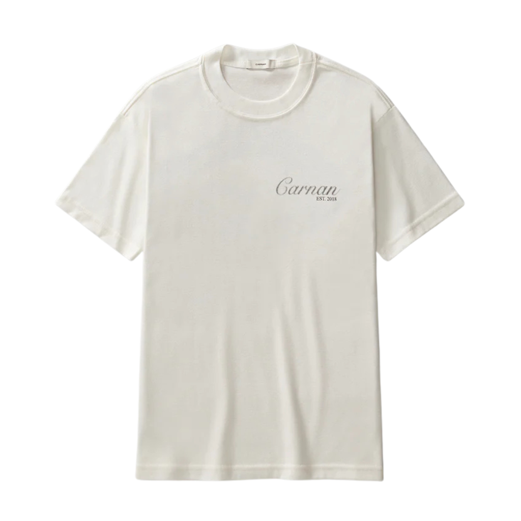 Camiseta Heavy Carnan Lace Stamp Off White