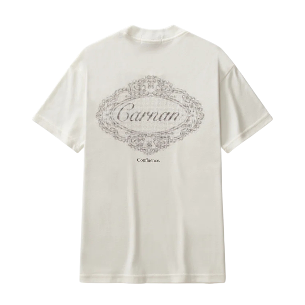 Camiseta Heavy Carnan Lace Stamp Off White