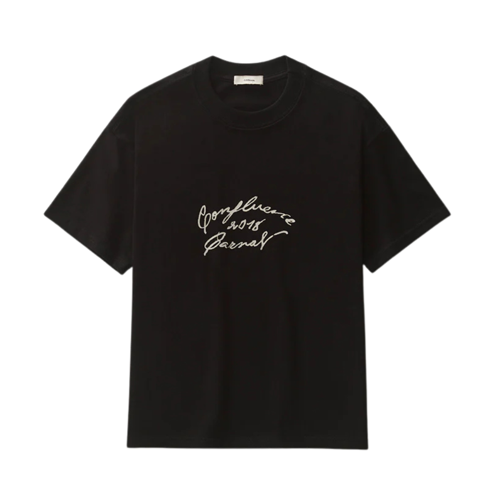 Camiseta Boxy Carnan Confluence Preta