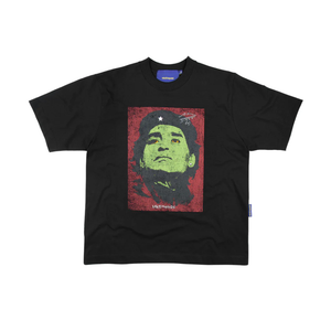 Camiseta Mad Enlatados x Maradona Revolução Preta