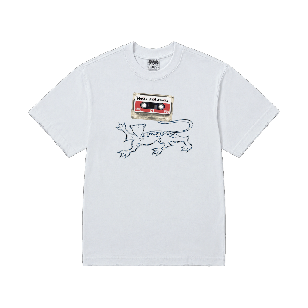 Camiseta Survival Fita Onça Logo Branca