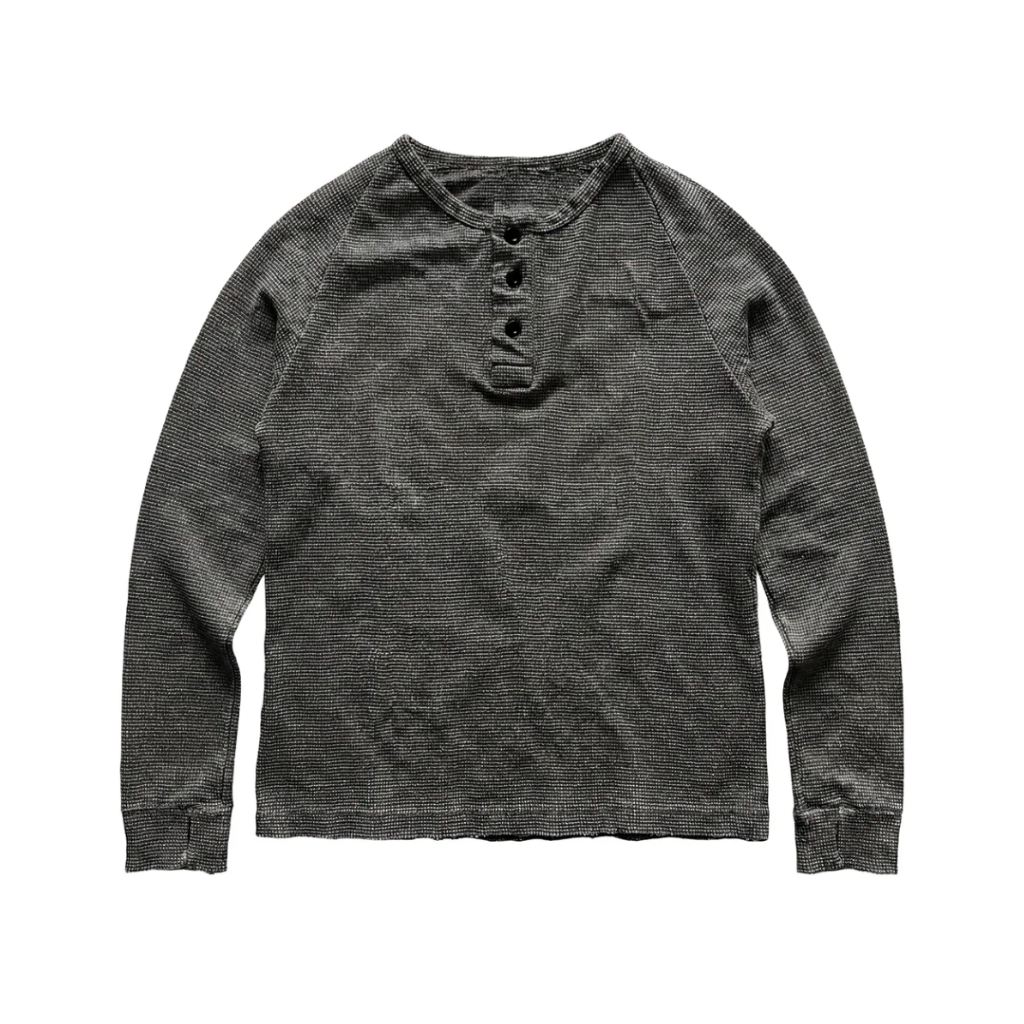 Camisa Egho Henley Cinza