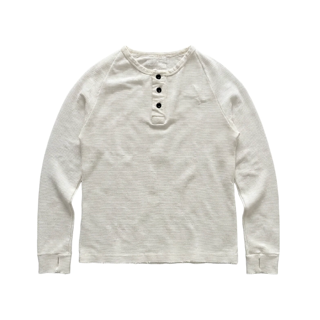 Camisa Egho Henley Off White